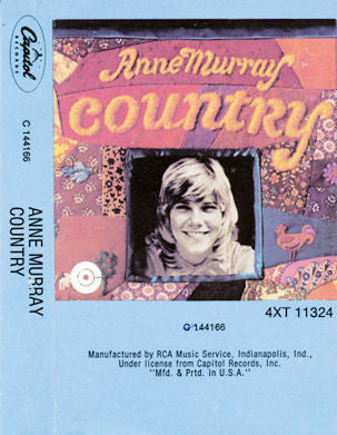 Anne Murray : Anne Murray Country (Cass, Comp, Club)