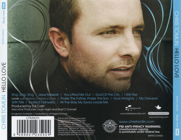 Chris Tomlin : Hello Love (CD, Album)