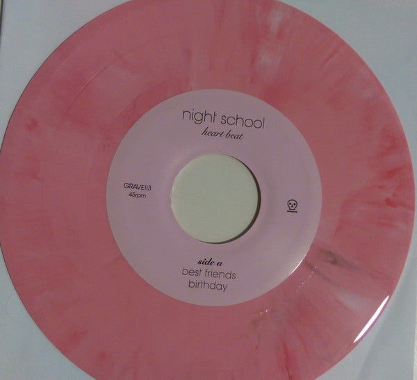 Night School  - Heart Beat (7") (VG+) - Endless Media