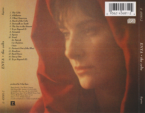 Enya : The Celts (CD, Album, RE, RM)