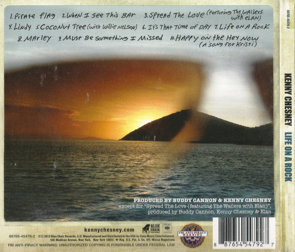 Kenny Chesney : Life On A Rock (CD, Album, Dig)