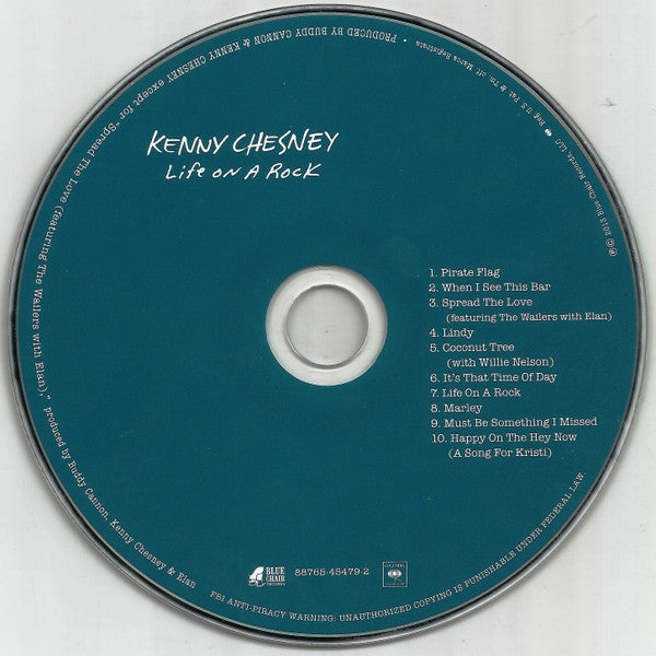 Kenny Chesney : Life On A Rock (CD, Album, Dig)