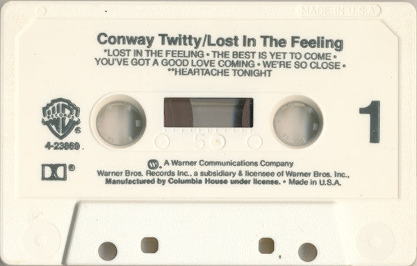 Conway Twitty : Lost In The Feeling (Cass, Album, Club, Dol)