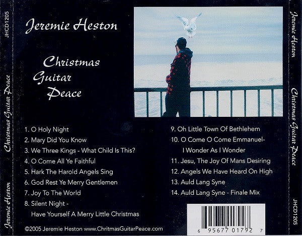 Jeremie Heston : Christmas Guitar Peace (CD, Album)