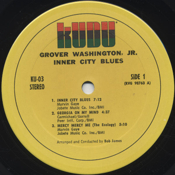 Grover Washington, Jr. - Inner City Blues (LP) (G+) - Endless Media