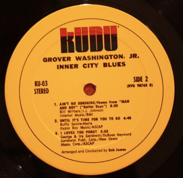 Grover Washington, Jr. - Inner City Blues (LP) (G+) - Endless Media