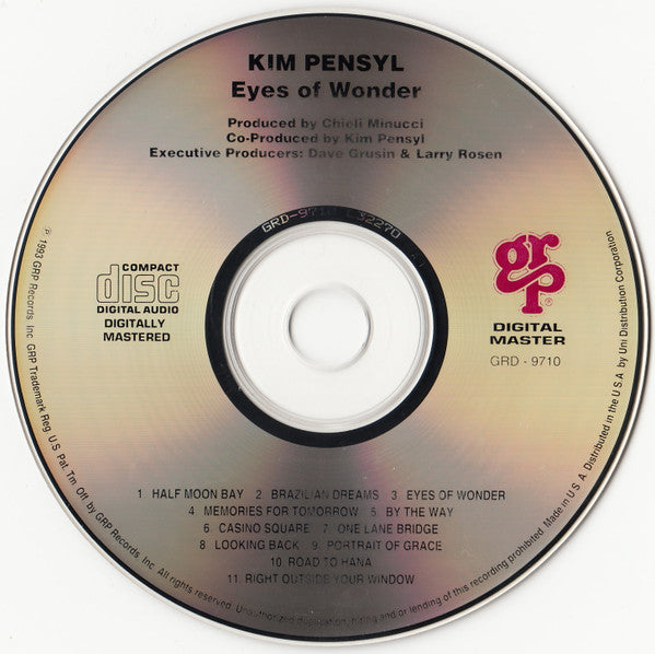 Kim Pensyl : Eyes Of Wonder (CD, Album)
