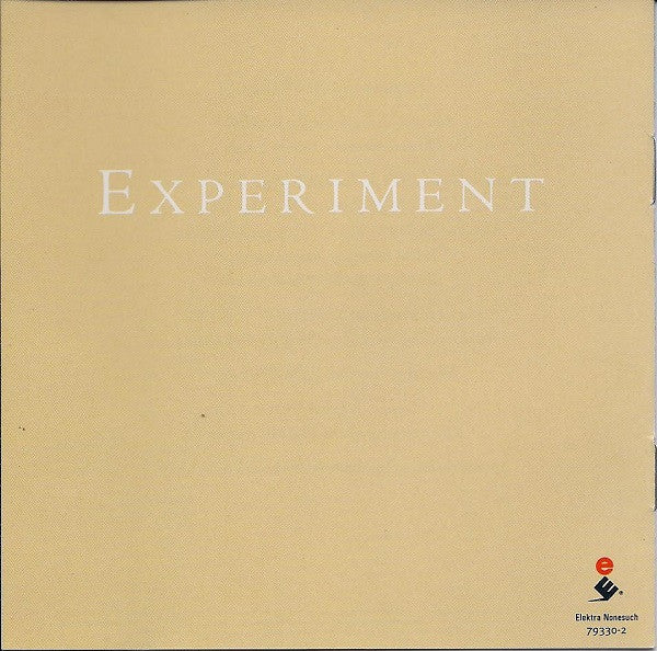 Mandy Patinkin : Experiment (CD, Album)