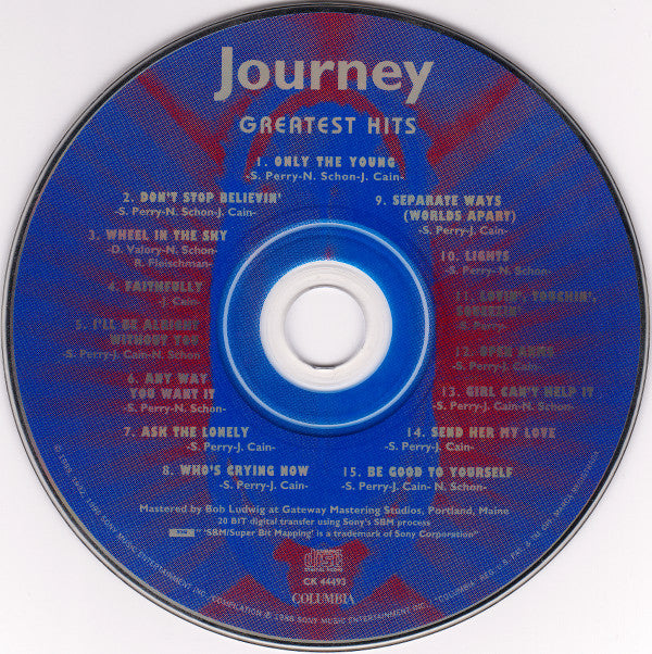Journey : Greatest Hits (CD, Comp, Club, RE, Col)