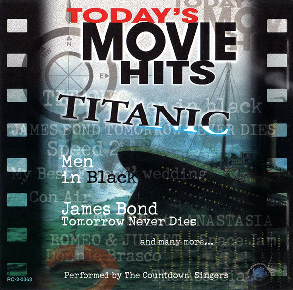 The Countdown Singers : Today's Movie Hits (CD, Album)