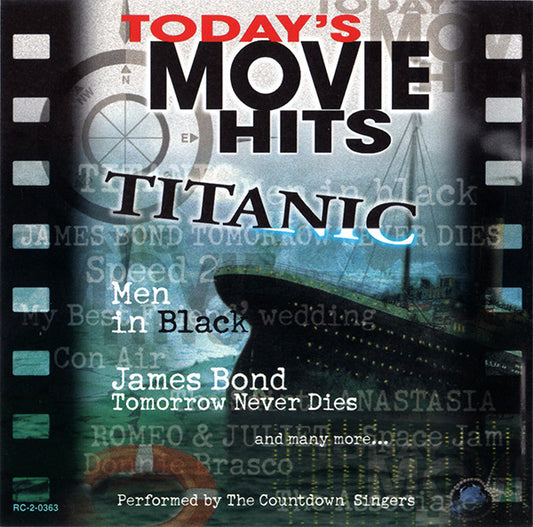 The Countdown Singers : Today's Movie Hits (CD, Album)