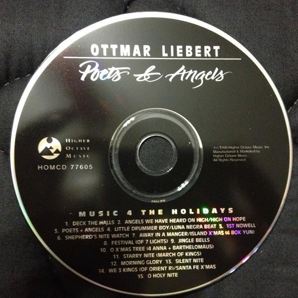 Ottmar Liebert : Poets & Angels (CD, Album, RE)