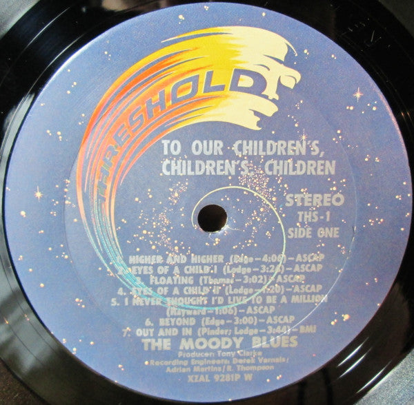 The Moody Blues : To Our Children's Children's Children (LP, Album, RP, Wad)