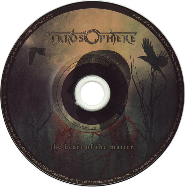 Triosphere : The Heart Of The Matter (CD, Album)
