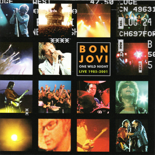 Bon Jovi : One Wild Night: Live 1985-2001 (CD, Album, Club)