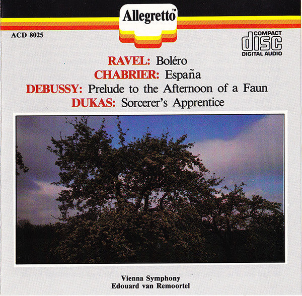 Maurice Ravel, Emmanuel Chabrier, Claude Debussy, Paul Dukas, Wiener Symphoniker, Edouard Van Remoortel : Ravel/Chabrier/Debussy/Dukas (CD, Album, Comp, RM)