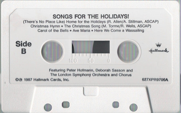 London Symphony Orchestra And London Symphony Chorus, Peter Hofmann, Deborah Sasson : Songs For The Holidays (Cass)