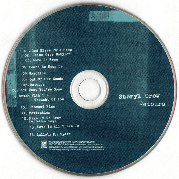 Sheryl Crow : Detours (CD, Album, Car)