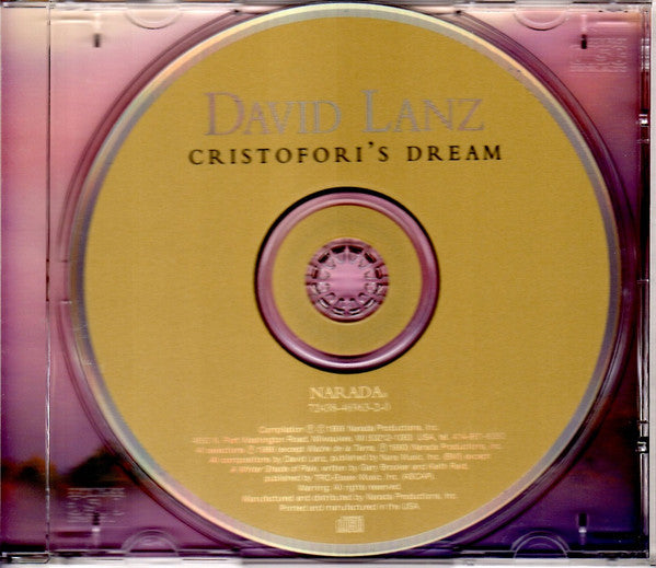 David Lanz : Cristofori's Dream (CD, Album)