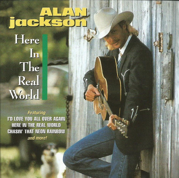 Alan Jackson (2) : Here In The Real World (CD, Album, RE)