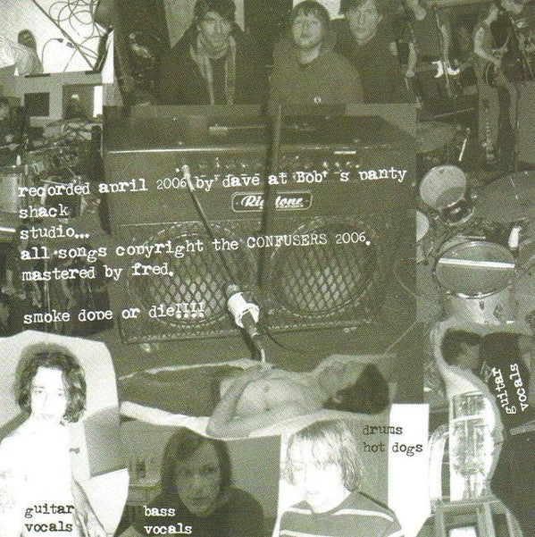 CPC Gangbangs / The Confusers : CPC Gangbangs / The Confusers (7", Ltd, Blu)