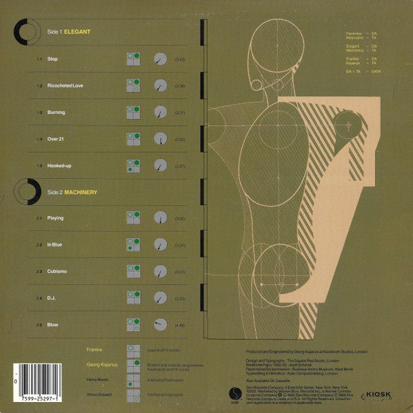 Data (2) : Elegant Machinery (LP, Album, SRC)