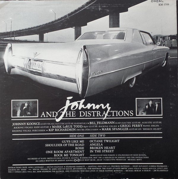 Johnny & The Distractions : Johnny And The Distractions (LP, Album)