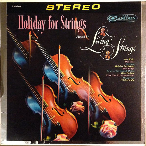 Living Strings : Holiday For Strings (LP, Album)