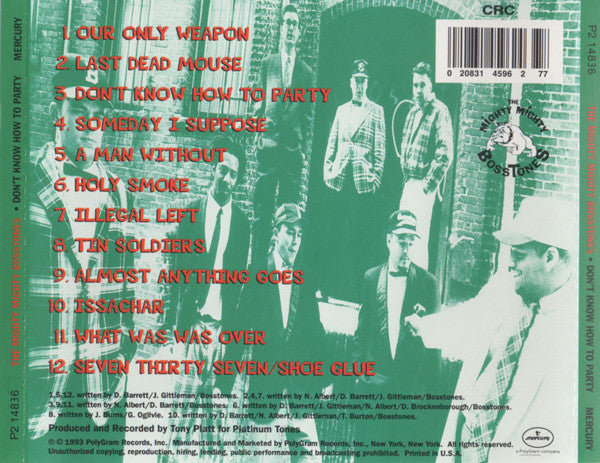 The Mighty Mighty Bosstones : Don't Know How To Party (CD, Album, Club)