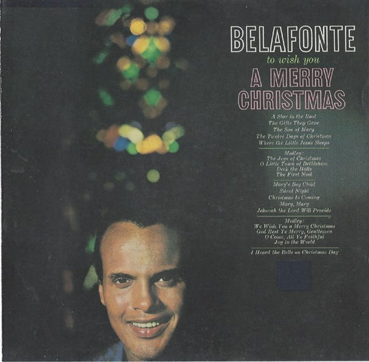 Harry Belafonte : To Wish You A Merry Christmas (CD, Album, RE, RM)