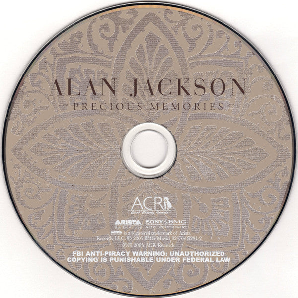 Alan Jackson (2) : Precious Memories (CD, Album)