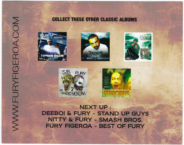 Fury Figeroa : Top Of The Food Chain (CD, Album)