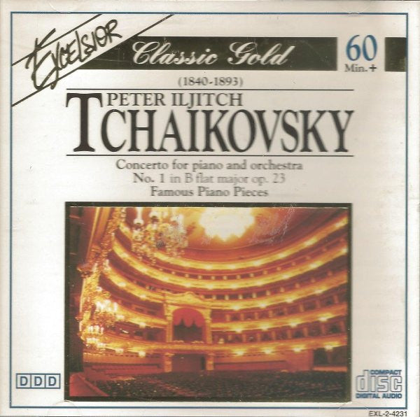 Pyotr Ilyich Tchaikovsky : Concerto For Piano And Orchestra No. 1 In B Flat Major Op. 23 / Famous Piano Pieces (CD, Comp)