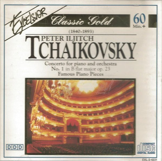 Pyotr Ilyich Tchaikovsky : Concerto For Piano And Orchestra No. 1 In B Flat Major Op. 23 / Famous Piano Pieces (CD, Comp)
