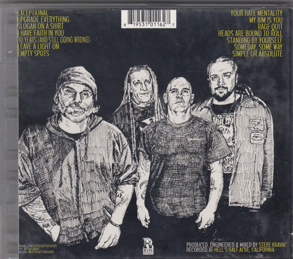 7 Seconds : Leave A Light On (CD, Album, Dig)