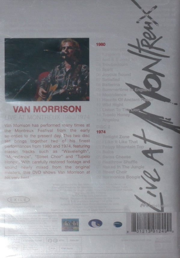 Van Morrison : Live At Montreux 1980 / 1974 (2xDVD-V, Multichannel, NTSC)