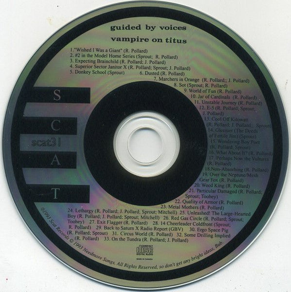 Guided By Voices : Vampire On Titus / Propeller (CD, Comp)