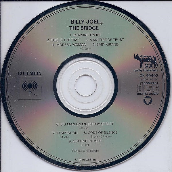 Billy Joel : The Bridge (CD, Album)