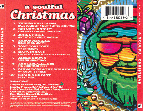 Various - A Soulful Christmas (CD) (VG+) - Endless Media