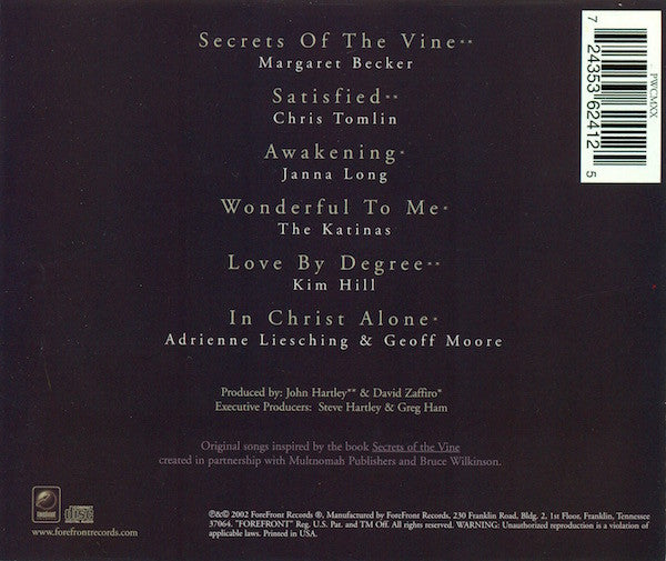 Various : Secrets Of The Vine (CD, Comp)