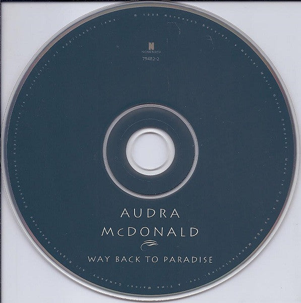 Audra McDonald : Way Back To Paradise  (CD, Album)