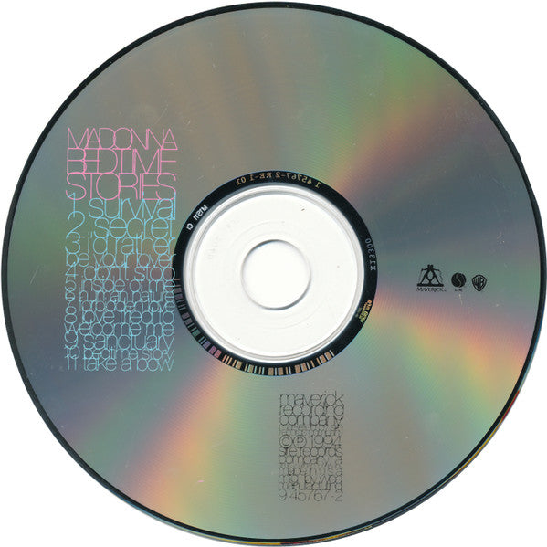 Madonna : Bedtime Stories (CD, Album, RP, Cin)