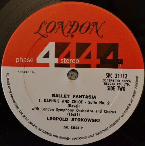 Leopold Stokowski - Ballet Fantasia (LP) (VG) - Endless Media