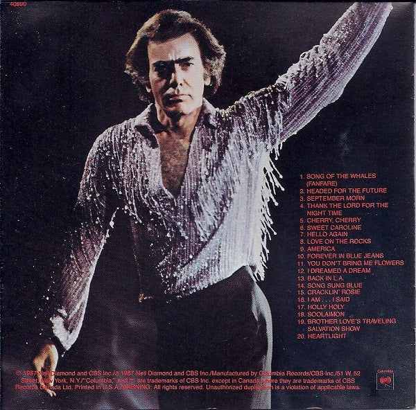 Neil Diamond : Hot August Night II (CD, Album, RE)