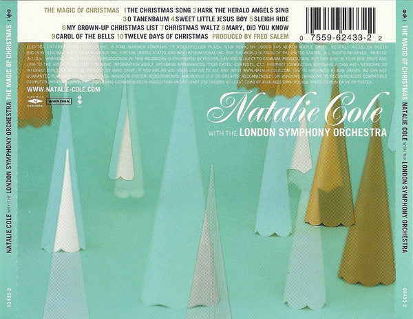 Natalie Cole With The London Symphony Orchestra : The Magic Of Christmas (CD, Album)