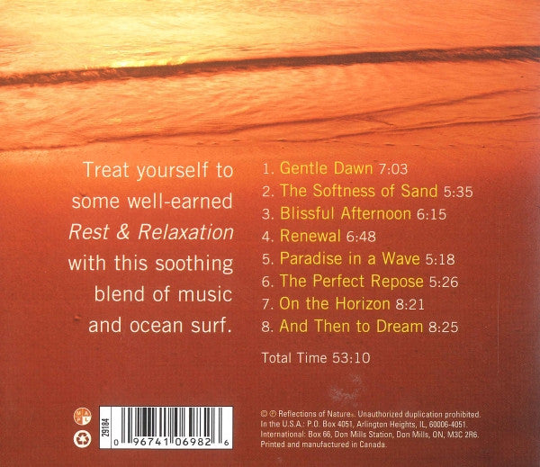 Montgomery Smith : Rest & Relaxation (CD, Album)