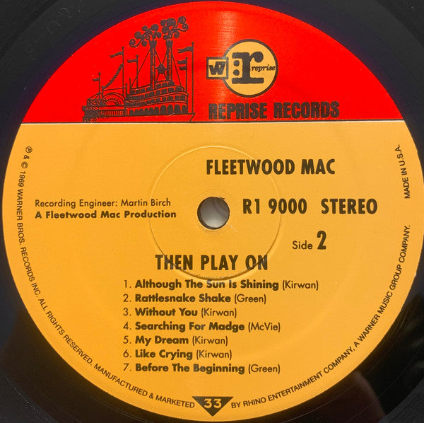 Fleetwood Mac : Then Play On (LP, Album, RE, Gat)