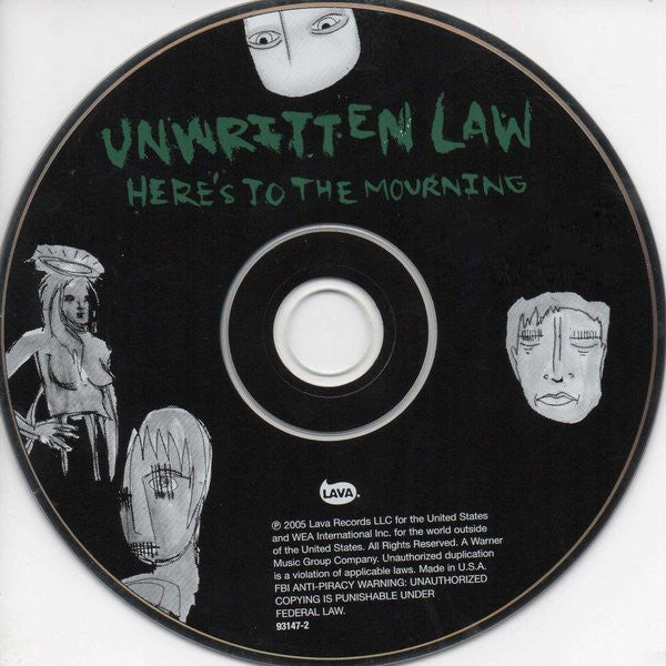 Unwritten Law : Here's To The Mourning (CD, Album)