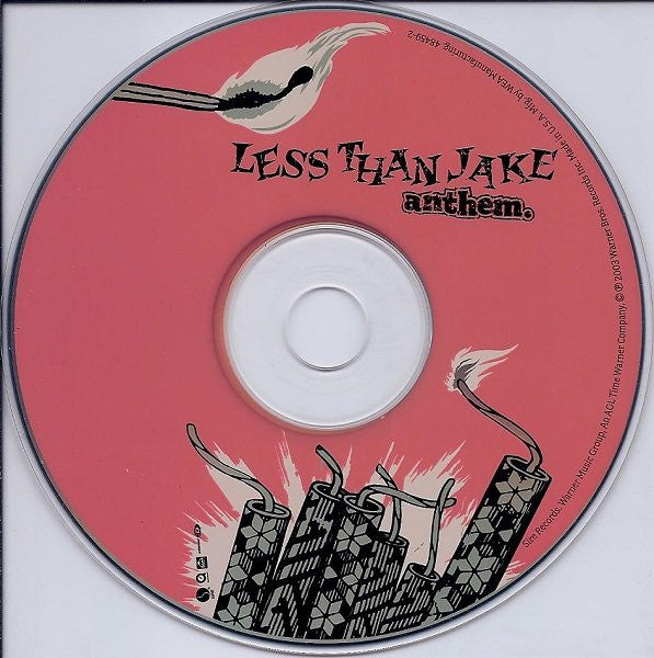 Less Than Jake : Anthem (CD, Album, Enh, RP)