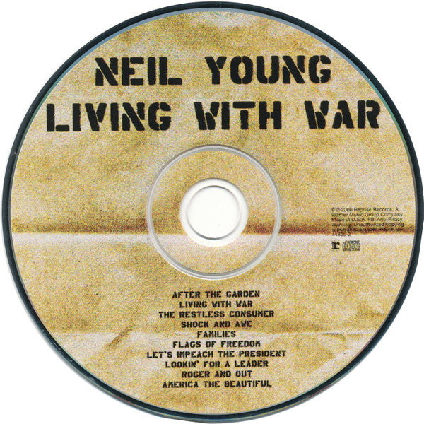 Neil Young : Living With War (CD, Album)